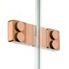 купить Душевая кабина New Trendy Eventa Copper Shine Pentagonal R 90x90x200 8mm EXK-6516 в Кишинёве 