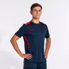 Футболка JOMA -  CHAMPIONSHIP VII SHORT SLEEVE T-SHIRT NAVY RED 