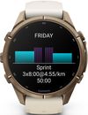 cumpără Ceas inteligent Garmin Fenix 9 Pro 43mm, GoldTi w/Crm/FrGry band (010-04335-26) în Chișinău 