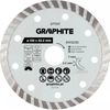 cumpără Disc de tăiere Graphite 57T317 diamantat de taiere, d125x22,2mm, Turbo în Chișinău 