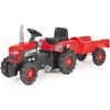 cumpără Vehicul pentru copii Dolu 8153 Tractor cu pedale cu remorca în Chișinău 