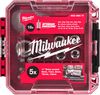 купить Набор ручных инструментов Milwaukee 4932499470 Set compact cu antrenor cu clichet ¼, biti si chei tubulare in cutie compatibila PACKOUT в Кишинёве 