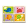 купить Головоломка Viga 50190 4 -Puzzle in 1 Sea в Кишинёве 