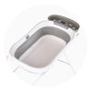 купить Ванночка Chipolino SLIM VKSLI0251GY grey (складная) в Кишинёве 