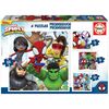 купить Головоломка Educa 9295 Progressive Puzzles Spidey & His Amazing Friends 12-16-20-25 в Кишинёве 