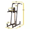 купить Турник inSPORTline 9660 Aparat Body-Solid FCD Power Tower IN18374 (box1,2) в Кишинёве 