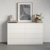купить Комод MebelStar NEO 8S 160x43x98 White (MBS-1101) в Кишинёве 