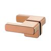 купить Душевая кабина New Trendy Eventa Copper Shine Pentagonal R 90x90x200 8mm EXK-6516 в Кишинёве 