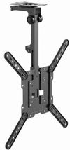 купить Крепление настенное для TV Gembird CM-55ST-01, 23-55" Full motion, max.20kg, Black в Кишинёве 