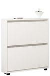 купить Полка для обуви Mobildor-Lux Leo Slim 100x16x86H cm White в Кишинёве 
