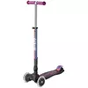 cumpără Trotinetă Micro MMD405 Trotineta Maxi Deluxe Foldable LED Neochrome Purple în Chișinău 