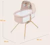 купить Колыбель Lionelo Malin Evo Beige Natural 3in1 в Кишинёве 