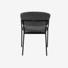купить Комплект стол и стулья Evelin di Costacurta стол DT-533R B + 4 стула YTC-097B UF Blu-14 (Dark grey) в Кишинёве 