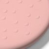 Мягкий силиконовый нагрудник с регулируемой застёжкой Pink 