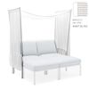 купить Балдахин навес NARDI KOMODO OMBRA 2 BIANCO velo white 40407.00.203 (Балдахин навес для модульной мебели KOMODO для сада и террасы) в Кишинёве 