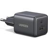 cumpără Încărcător cu fir Ugreen 65737 GaN USB-A, Type-C, 20W QC3.0, X514, Black în Chișinău 