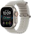cumpără Ceas inteligent Apple Watch Ultra 4 GPS Cellular 49mm Natural Titanium Case with Translucent Grey Ocean Band MJAD4 în Chișinău 