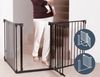 купить Детская безопасность Dreambaby G9435GB Discovery 3 Panel Adapta gate black (ворота) в Кишинёве 