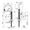 cumpără Bateria bucătărie Gessi 60922-438 Nero/Matte Black în Chișinău 