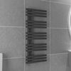купить Полотенцесушитель Warma Elche 500x1200 500W электрический, RAL 9005 в Кишинёве 