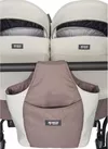 купить Детская коляска Riko Carucior pentru gemeni 2in1 Basic Saxo 03 Latte в Кишинёве 