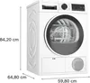 купить Сушильная машина Bosch WQG24108IT в Кишинёве 
