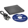 cumpără LG GP60NB60 Black External Slim DVD+-R/RW Drive, 8x DVD+-R/8x DVD+-R DL/24xCDR/6x DVD-RAM/24xCDRW /8xDVD/24xCD, USB 2.0 (unitate optica externa DVD-RW/оптический привод внешний DVD-RW) în Chișinău 