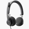 купить Проводные наушники с микрофоном Logitech Headset Zone Wired MSFT Teams, USB-C, USB-A adapter included, Stereo On-Ear, Advanced noise-canceling mic technology 981-000870 в Кишинёве 