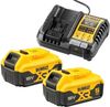 купить Набор электроинструментов DeWalt DCK2026P2T-QW ( DCD805+DCG405 ) 18V 2x5Ah TSTAK в Кишинёве 