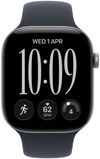cumpără Ceas inteligent Apple Watch Series 12 GPS 46mm Space Grey Aluminium Case with Navy Blue Sport Band M/L MJEJ4 în Chișinău 
