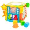 купить Музыкальная игрушка Baby Mix 53211 Двухцветный динамический бубен, желтый в Кишинёве 