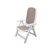 купить Кресло складное Nardi DELTA BIANCO tortora 40310.00.124 (Кресло складное для сада и террасы) в Кишинёве 