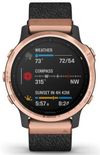 купить Смарт часы Garmin fenix 6S Pro Sapphire editions Rose gold-tone with heathered black nylon band в Кишинёве 