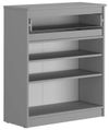 cumpără Raft pentru încălțăminte MebelStar NEO 80x35x95 Grey (MBS-1245) în Chișinău 