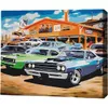 cumpără Tablou pe numere BrushMe MG0025FC 40х50cm (fără cutie) Mașini retro în Chișinău 