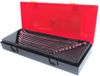 cumpără Cheie fixă JTC JTC-K6104 ключи комбинированные удлинённые 10-19 мм (10 ед.) в кейсе în Chișinău 