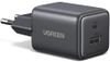 купить Зарядное устройство сетевое Ugreen 65737 GaN USB-A, Type-C, 20W QC3.0, X514, Black в Кишинёве 