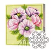 купить Картина по номерам Art Gallery BJ791 Mozaic cu diamante 20x20cm Violete delicate в Кишинёве 