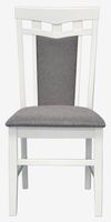 купить Комплект стол и стулья Evelin di Costacurta стол HV-33V White + 12 стульев Deppa R White/NV-10WP Grey в Кишинёве 