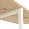 купить Cтеллаж складской Nex Home Raft metalic Loft Cascade 1780x700x300mm, 7 nivele, PAL, White / Oak Artisan в Кишинёве 