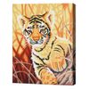 купить Картина по номерам Art Gallery CX3152 20x30cm Pui de tigru in savana в Кишинёве 