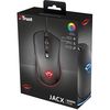 cumpără Mouse Gaming Trust Gaming GXT 930 Jacx RGB Mouse, 200 - 6400 dpi, 6 Programmable, responsive buttons including 2 thumb buttons, Fully adjustable RGB lighting with multiple effects, Braided cable 1,8 m USB, Black în Chișinău 