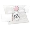 cumpără Lenjerie de pat pentru copii PernaMea Set lenjerie 3 piese Premium Panda (PM.100469/2) în Chișinău 