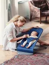 купить Детское кресло-качалка BabyBjorn 006015A Bliss Midnight Blue в Кишинёве 