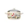 купить Кастрюля Metalac 51723 эмалированная Gourmet 16cm, 2.4l, крышка стекло в Кишинёве 