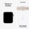 cumpără Ceas inteligent Apple Watch Series SE2 GPS 40mm Starlight - M/L MR9V3 în Chișinău 