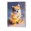 cumpără Tablou pe numere BrushMe BS54504 40x50cm Eco, Ham-ham de Craciun în Chișinău 