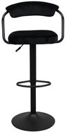 cumpără Scaun de bar Deco SB-31 Catifea Black+Black Leg în Chișinău 