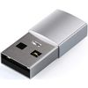 купить Переходник для IT Satechi Type-A to TypeC Adapter Silver в Кишинёве 