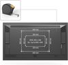 купить Крепление настенное для TV Hama 118095 Fullmotion TV Stand, 165 cm (65), black в Кишинёве 